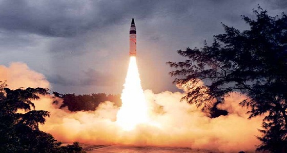 الهند تجري تجربة إطلاق لصاروخ باليستي قادر على حمل أسلحة نووية