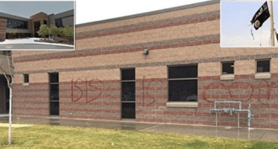 علم داعش بدلا من العلم الأمريكي في مدرسة ثانوية بولاية يوتا