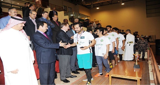 منتخب طلبة الجالية السعودية بـ &#8221; العلوم والتكنولوجيا &#8221; يتوج ببطولة كرة القدم
