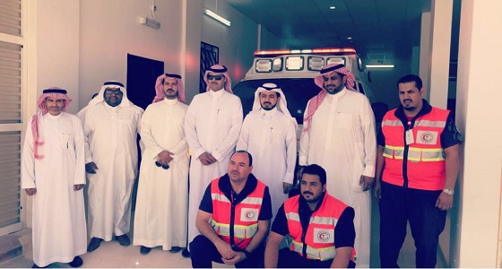بالصور.. هيئة الهلال الأحمر السعودي تفتتح ثلاث مراكز إسعافية في الرياض
