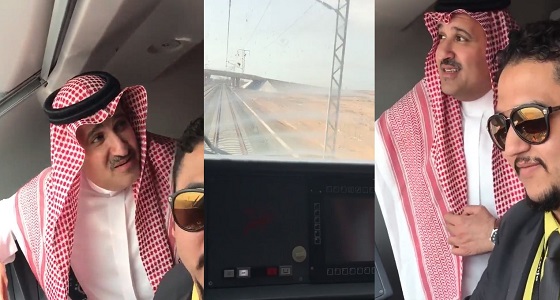 بالفيديو.. أمير المدينة من مقصورة قطار الحرمين: الشباب السعودي من ينجح المشروع