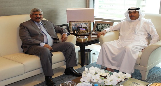سفير المملكة بالأردن يستقبل السفير الباكستاني في عمان