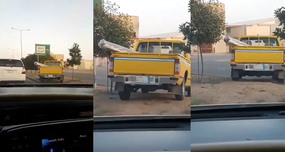 بالفيديو.. قائد سيارة حكومية يخالف الأنظمة ويعكس السير في طريق عمومي