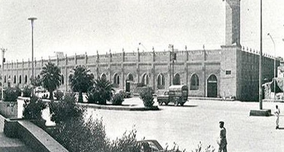 صورة نادرة لجامع ” الإمام تركي ” قديما
