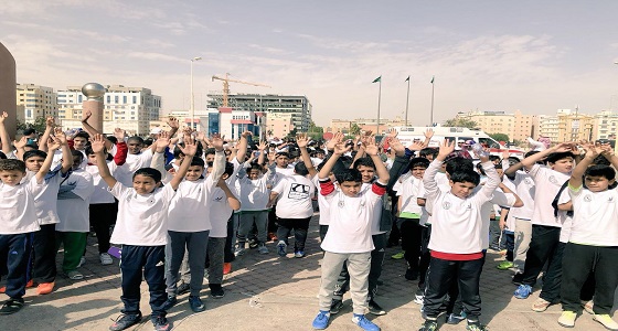 800 طالب يشاركون في برنامج المشي الشهري لجمعية السكر بالشرقية