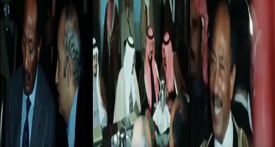 بالفيديو.. لقطات نادرة من زيارة الرئيس السادات للرياض