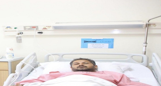 3 مصابين بـ ” سعود الطبية ” يروون تفاصيل حادث سقوط شظايا الحوثي