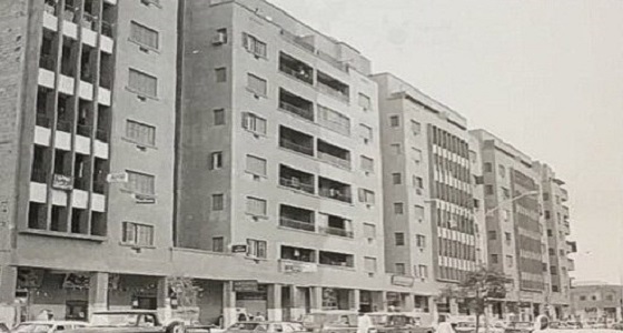 صورة نادرة لشارع  &#8221; الوزير &#8221; في الرياض خلال الستينات