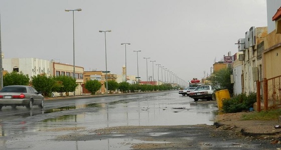 هطول أمطار على محافظة الدوادمي
