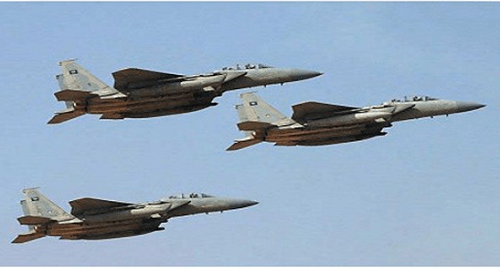 طيران التحالف يدمر تعزيزات للحوثيين في نهم