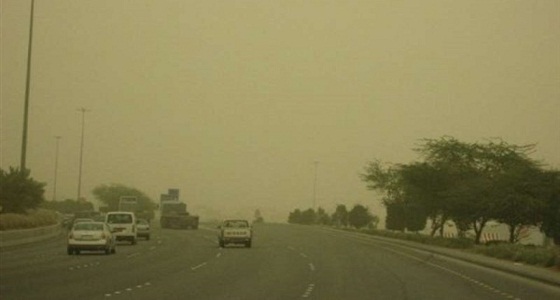 الأرصاد: رؤية غير جيدة بسبب العوالق الترابية في نجران