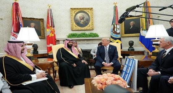 ترامب: نعمل مع المملكة بشكل جدي لوقف تمويل الإرهاب