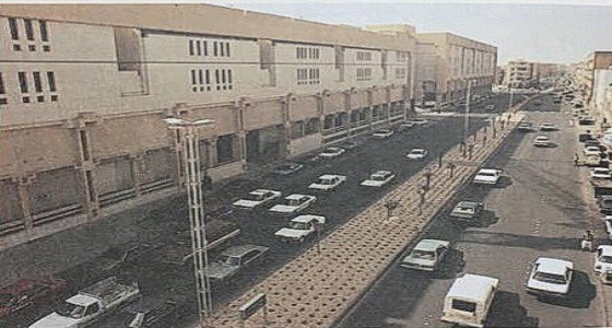 صورة نادرة لشارع الإمام تركي بحي المعيقلية