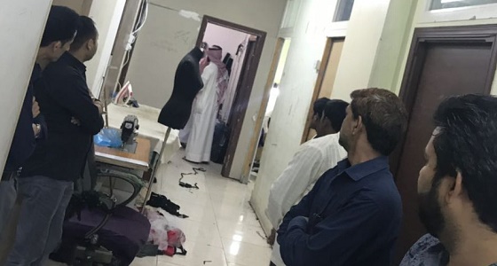 ضبط 18 مخالفة تأنيث بأحد الأسواق في الرياض