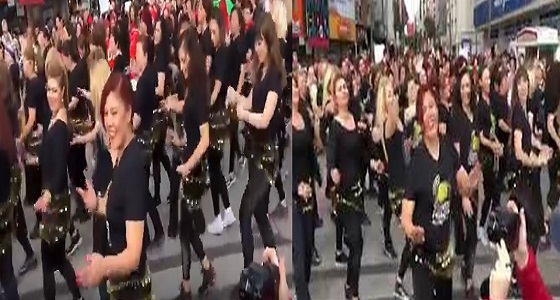 بالفيديو.. فتيات يشعلن شوارع تركيا بالرقص على أغنية لمصر