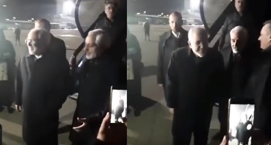 بالفيديو.. وزير الخارجية الإيراني يتعرض لموقف محرج فِي مطار كرواتيا