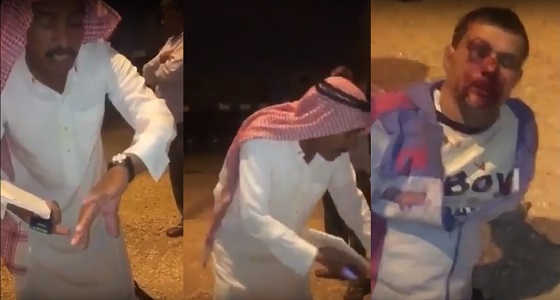 بالفيديو.. الاعتداء على وافد وسرقته في الرياض