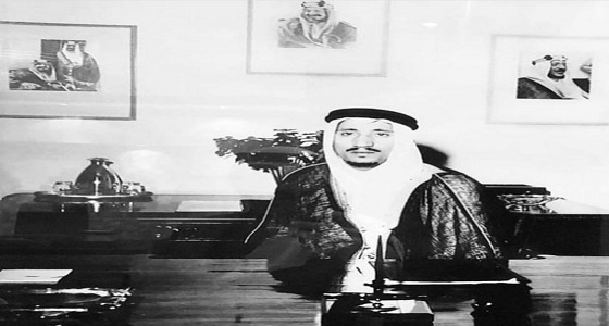 صورة نادرة للأمير ناصر عبد العزيز في عهد الملك سعود