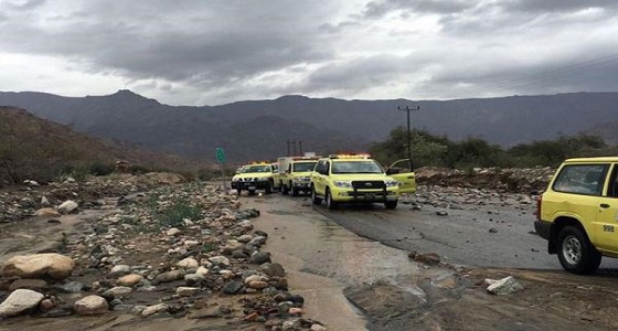 ” مدني الباحة ” يحذر من سحب رعدية ممطرة على المنطقة