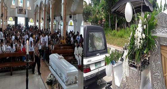 العاملة الفلبينية المقتولة في الكويت تدفن بمسقط رأسها