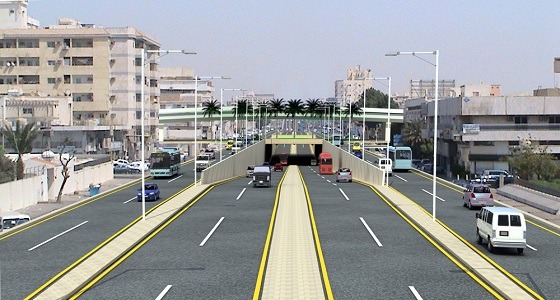 قبيل افتتاحه..أهم مزايا مشروع جسر تقاطع طريق مكة القديم مع الأمير ماجد