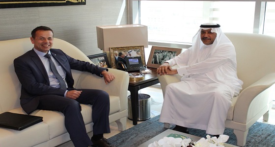 سفير المملكة لدى عمان يستقبل رئيس اللجنة الدولية للصليب الأحمر في الأردن