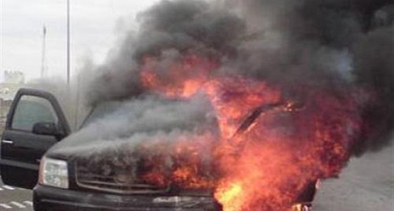 تفحم 9 أشخاص في حادث تصادم بمصر