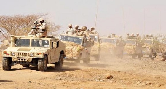 قوة عسكرية كبيرة تصل مدينة حرض الحدودية باليمن لتحريرها
