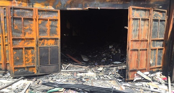 مدني جدة يكشف تفاصيل جديدة في حريق المحلات التجارية بحي البلد