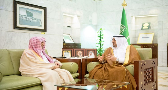 نائب أمير الرياض يستقبل مدير مكافحة المخدرات بالمنطقة