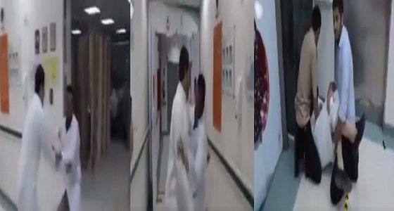 فيديو لطعن طبيب في مستشفى عرعر .. و &#8221; صحة الشمالية &#8221; توضح حقيقته
