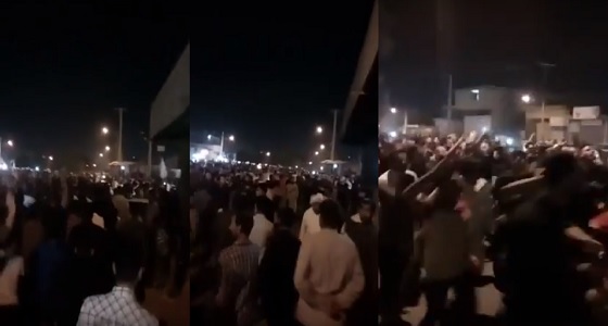 بالفيديو.. خروج مظاهرات لعرب الأحواز تستنكر محرقة مقهى حي الثورة