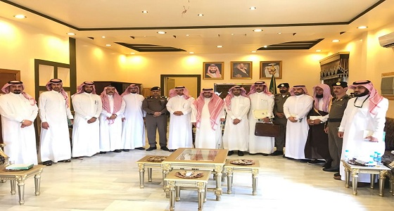 محافظ تثليث يستقبل مدير عام فرع حقوق الانسان بعسير
