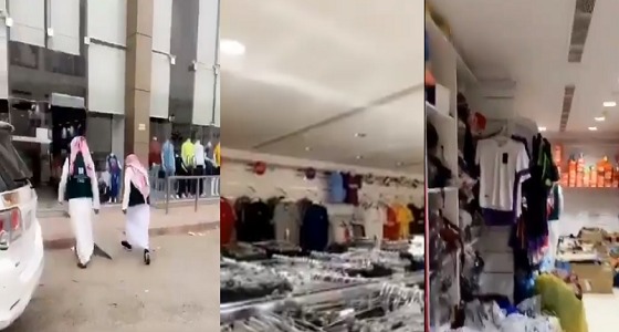 بالفيديو.. مداهمة محل يسوق لمنتجاته المخالفة عبر سناب شات