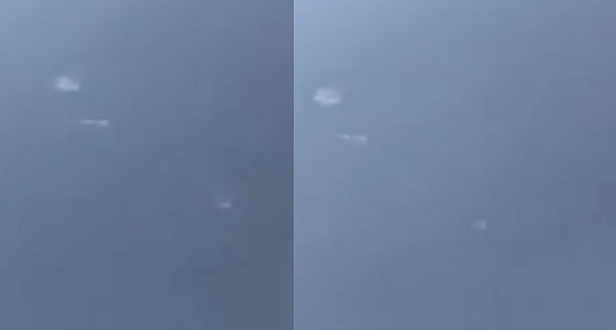 بالفيديو.. &#8221; الدفاع الجوي &#8221; يعترض صواريخ بالستية أطلقتها المليشيا الحوثية باتجاه المملكة