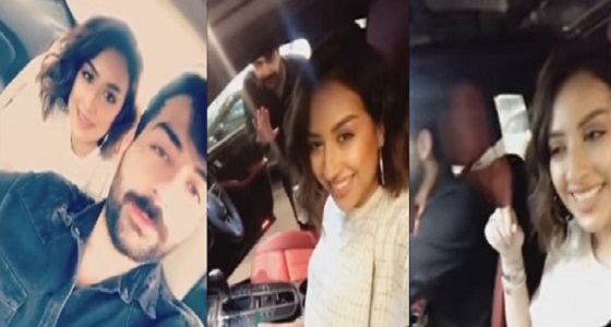 بالفيديو.. رد فعل غير متوقع لزوج فرح الهادي بعد أن أهدته سيارة فاخرة