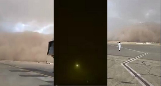 بالفيديو.. الغبار يقتحم الرياض ويحول نهارها ليل
