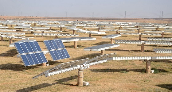 بدء الخطوة الأولى في مشروع الطاقة الشمسية الأكبر بالعالم