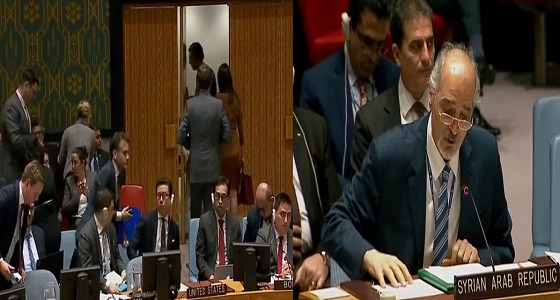 ” هايلي ” تنسحب من جلسة مجلس الأمن فور بدء كلمة المندوب السوري