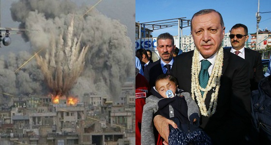 &#8221; أردوغان كالحرباء &#8221; .. يتلون بالكذب ويتاجر بعذابات السوريين