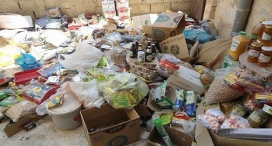بلدية صامطة تصادر 161 كجم لأغذية مجهولة المصدر