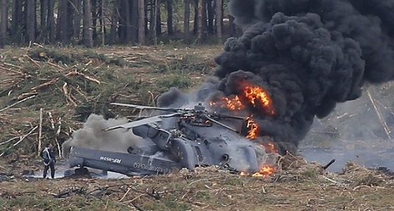 تحطم طائرة هليكوبتر لمشاة البحرية الأمريكية في كاليفورنيا ومقتل طاقمها