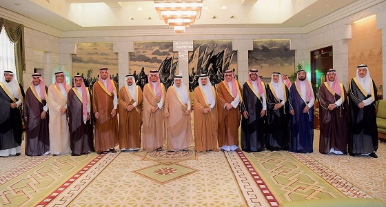 أمير الرياض يستقبل وكيل وزارة الداخلية ووكلاء إمارات مناطق المملكة