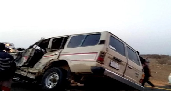 حادث مروع يؤدي لوفاة شخصين وإصابة ثالث في بيش