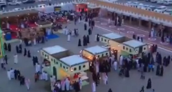 بالفيديو.. مهرجان تمور الجوف الخامس يجذب الآلاف من الزوار