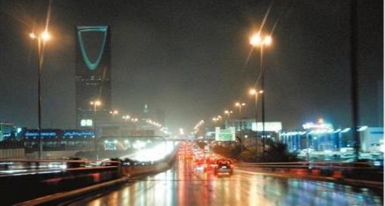 الأرصاد: هطول أمطار رعدية على الرياض