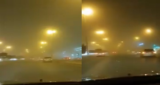 بالفيديو.. موجة غبارية كثيفة تجتاح الرياض