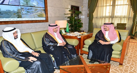 الأمير فيصل بن بندر يستقبل أعضاء مجلس إدارة شركة الرياض للتعمير
