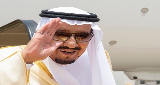 بالصور.. خادم الحرمين الشريفين يغادر الرياض متجها إلى جدة