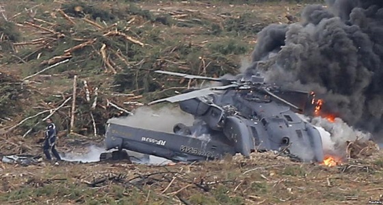 تحطم مروحية بمقاطعة يوركشاير البريطانية